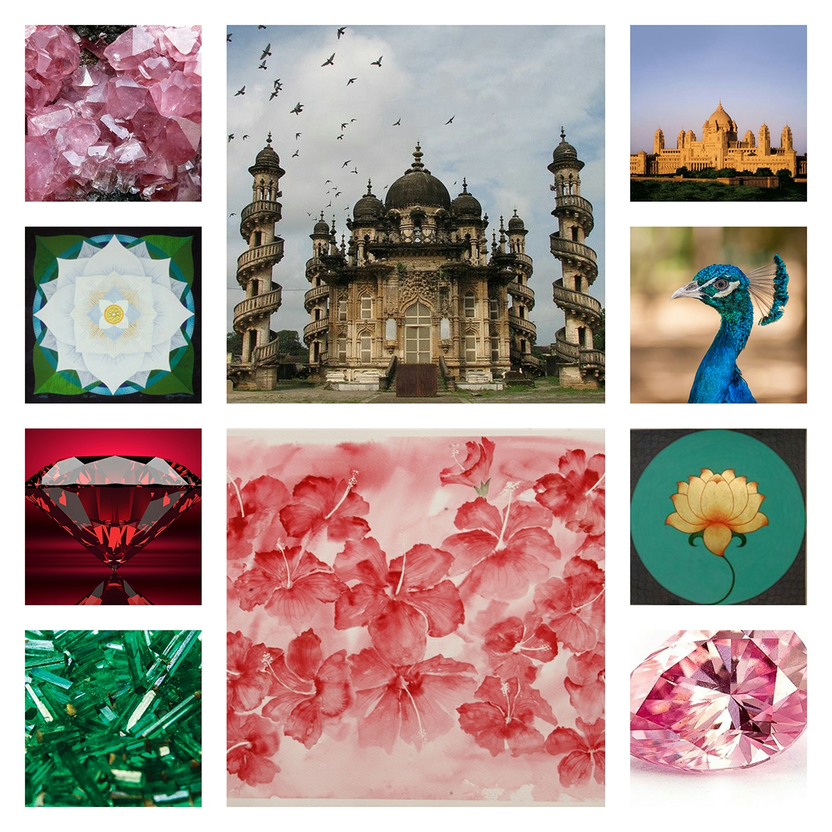 crown ILLUSTRATION  royalty Embroidery Gems Digital Art  indian Indo-western expensive Flowers