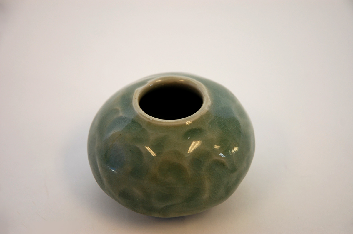 Handbuilt Thrown Raku stoneware porcelain