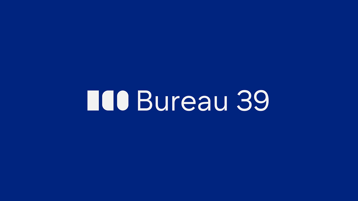 bureau Brutalism Minimalism Logo Design brand identity studio agency identity logo