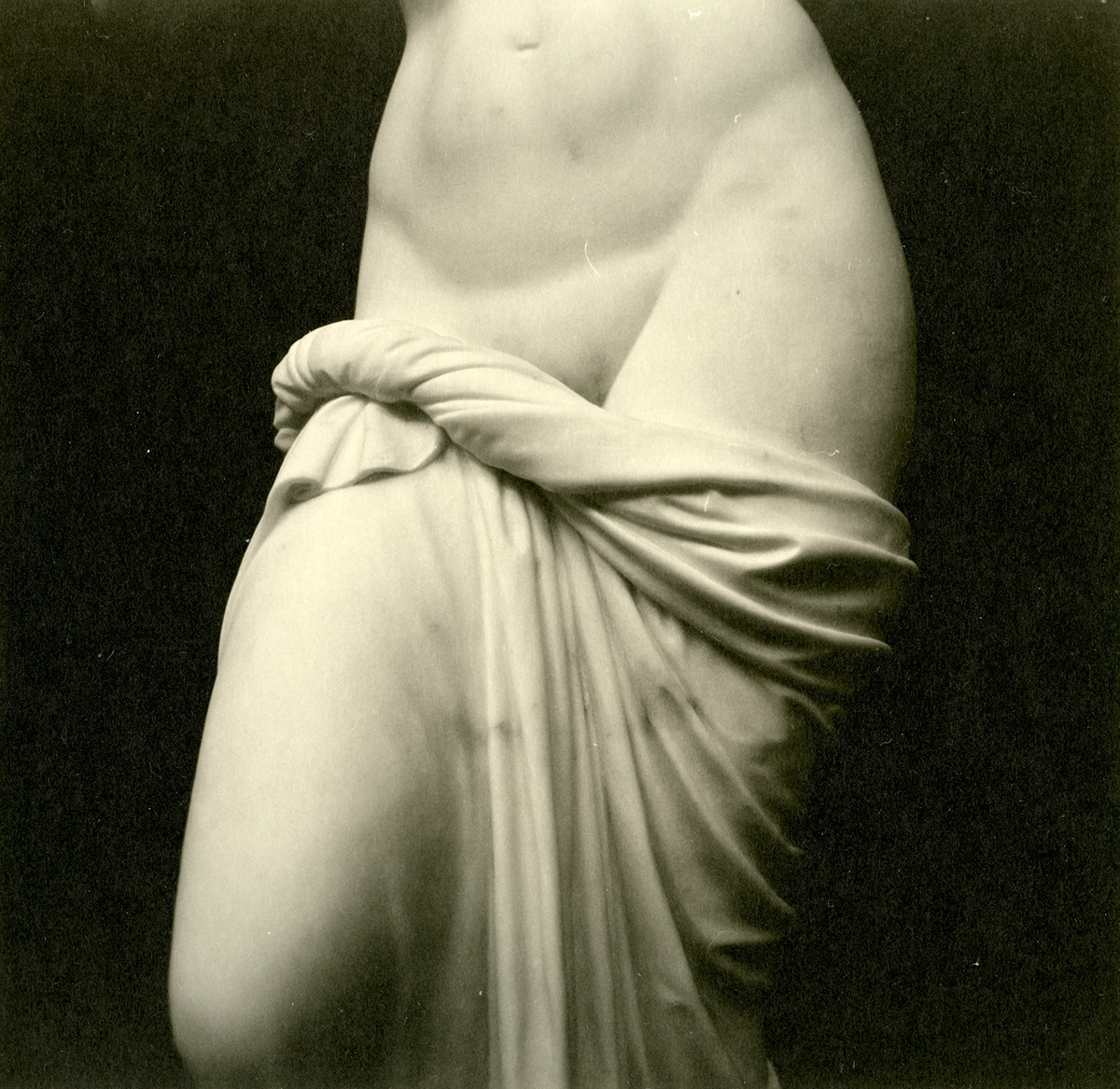 glyptotek darkroom nude stone Classical silver print sculpture museum Carlsberg Analouge