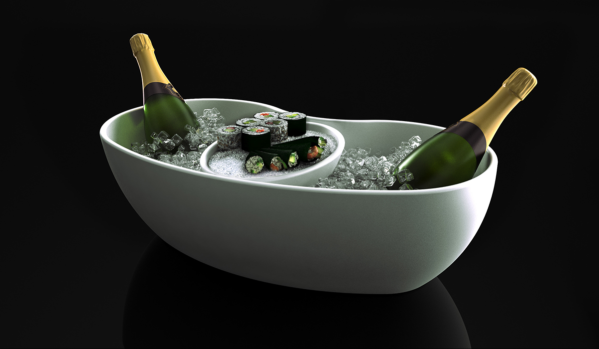 Italy Food  ice buckets industrial design  Lucca product design  Tuscany