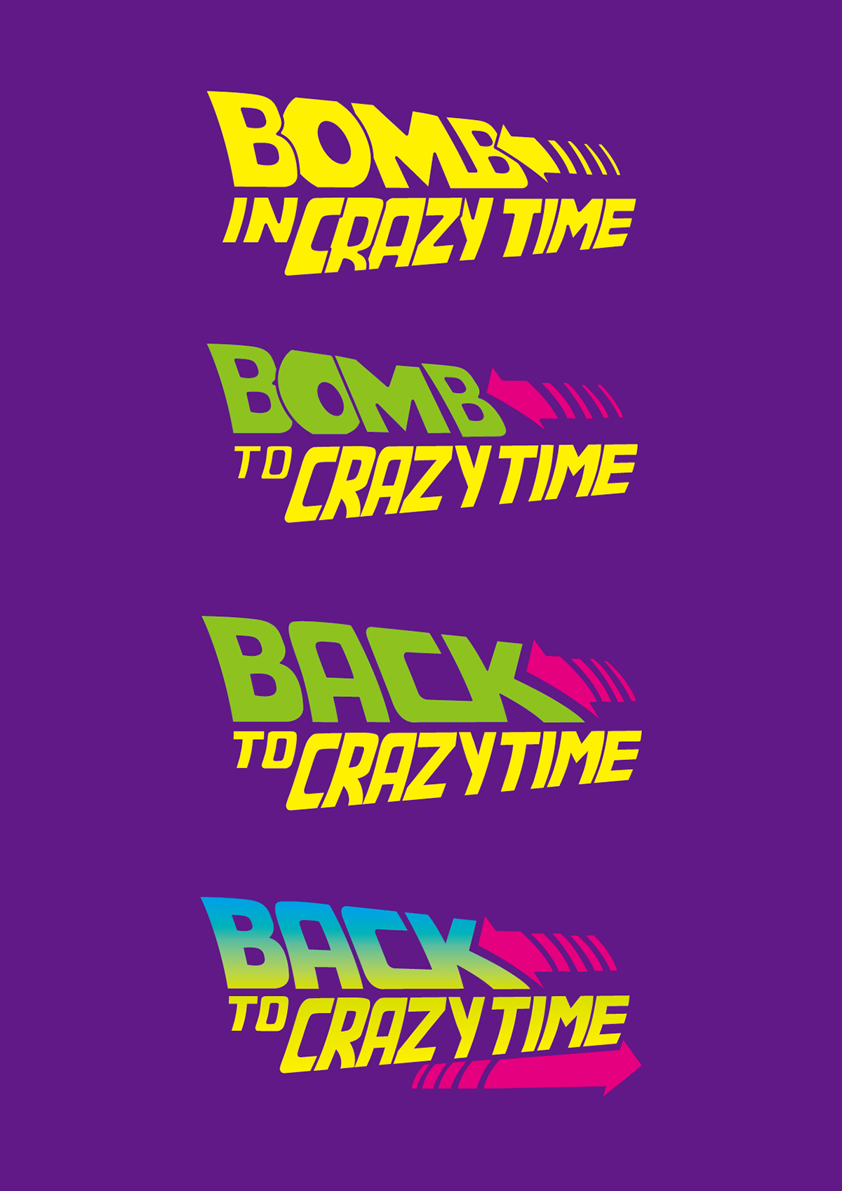 CRAZYBOMB Illustrator Back in Crazy Time back to the future crazy bomb 瘋狂 炸彈 瘋狂炸彈 taiwan 台灣 back to school bttf 回到未來 品牌