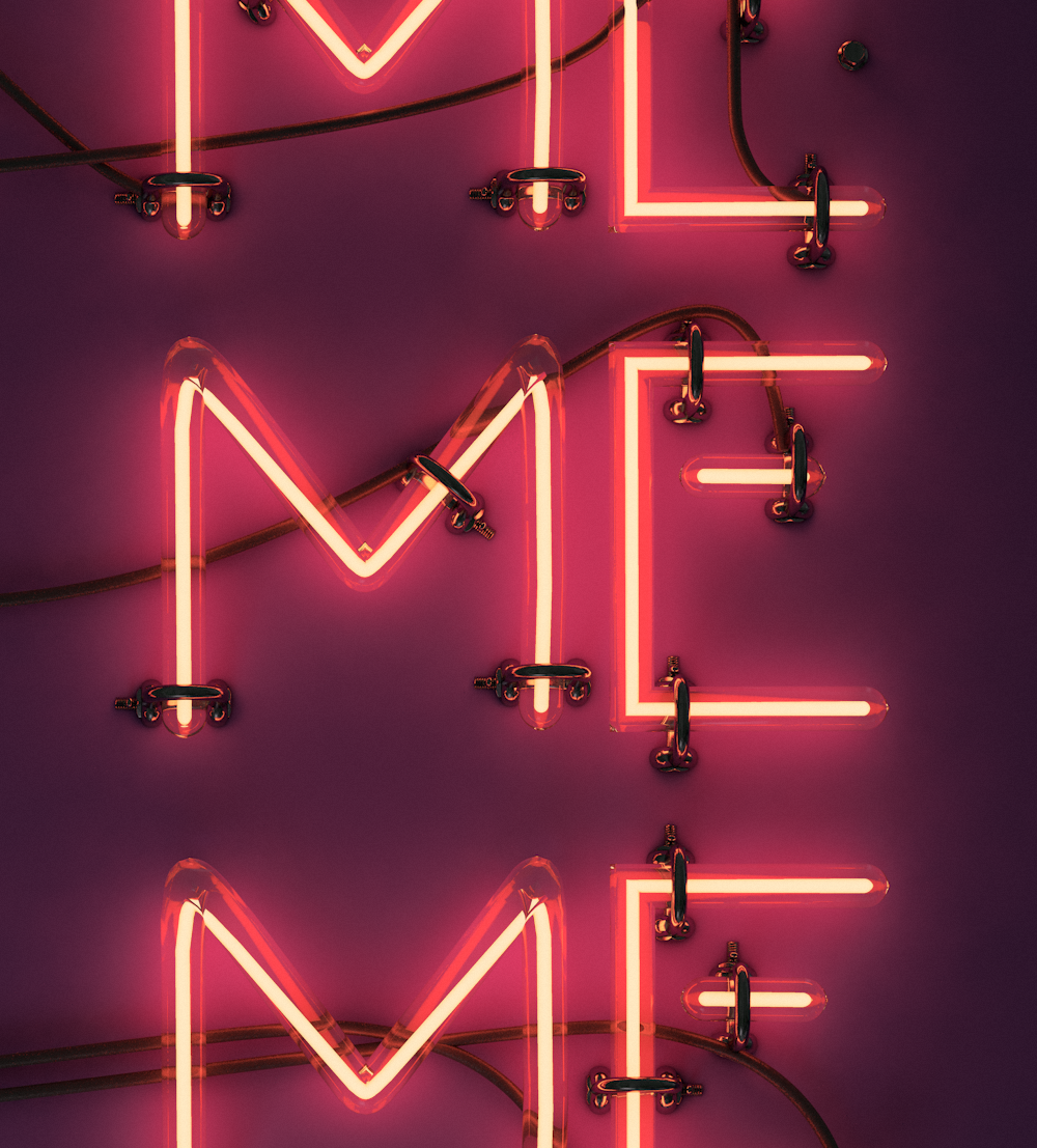 New Trust Me Love Me Fvck Me Acrylic Neon Light Sign 24" 