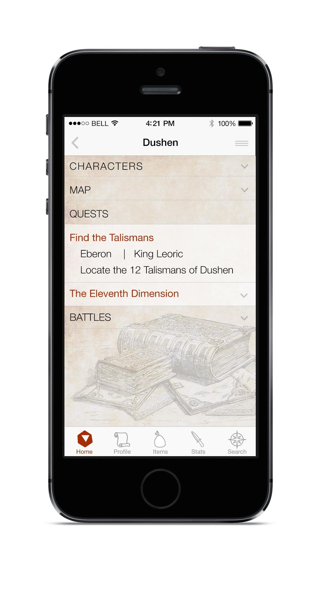 Dungeons and Dragons Roleplay Gaming iphone app fantasy play Fun