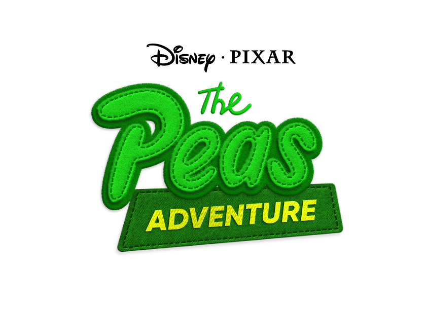 toy story peas motion Spin Off  pixar disney trailer animation  after effects motion graphics 