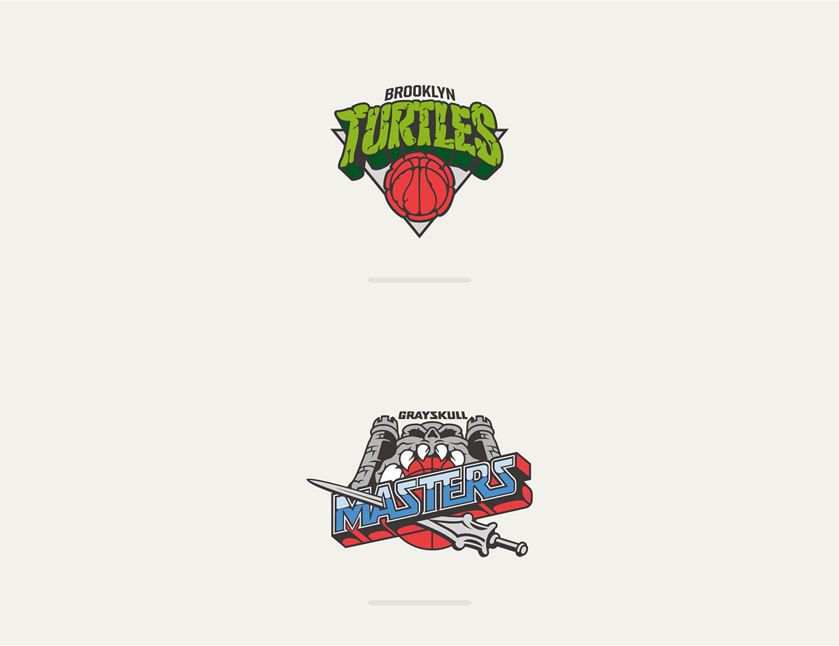 NBA teams logos basketball sport cartoon 80's 90's Basketball Cou...