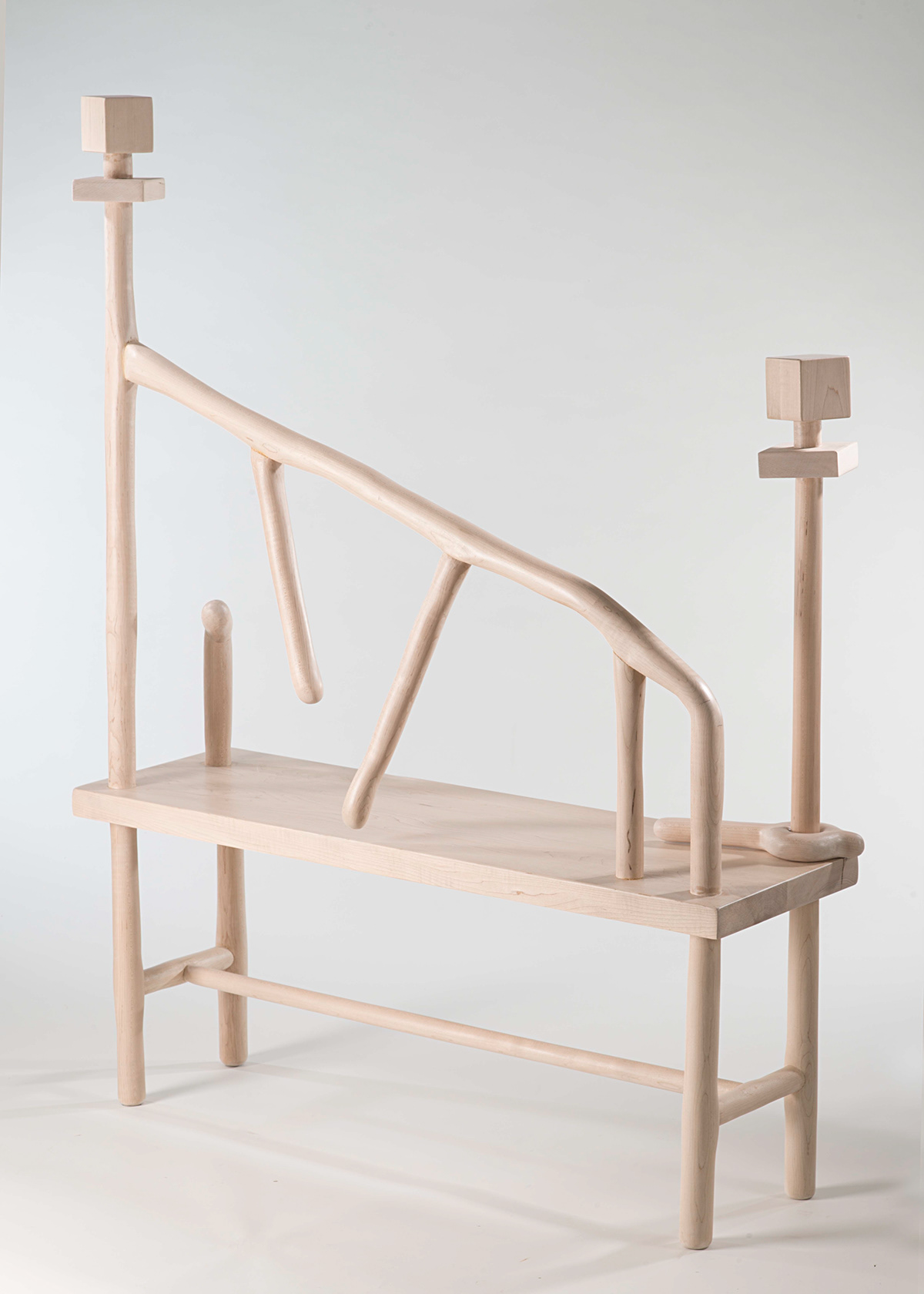 Adobe Portfolio furniture design  bench woodworking risd