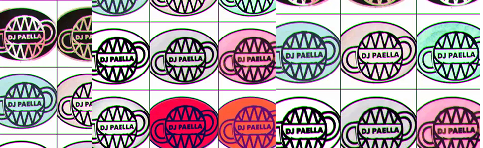 logo design DJ Paella
