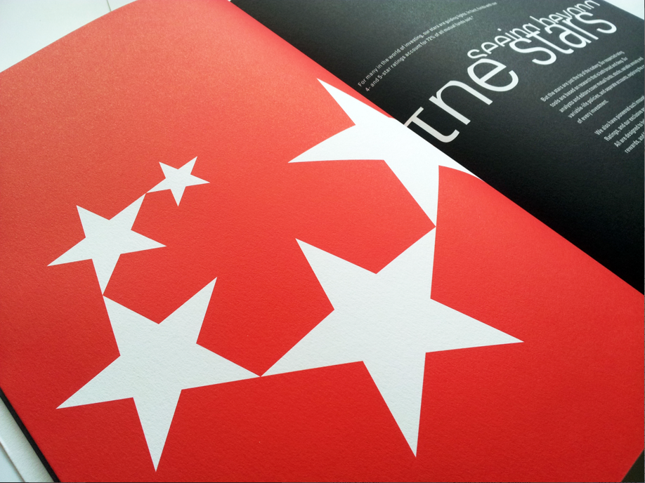 Morningstar packaging design Blind Emboss Paul Rand chicago finance