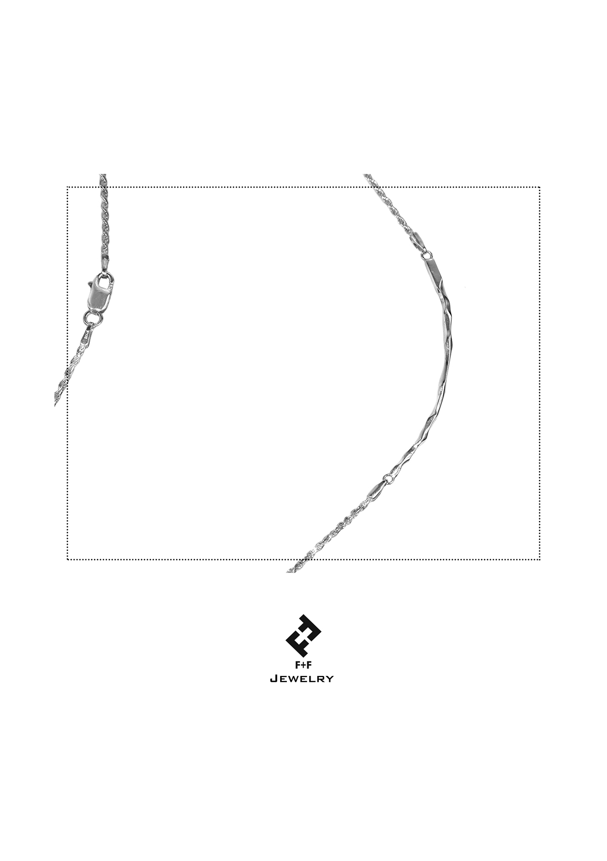 silver Necklace chain bar Accessory jewelry Pendant.