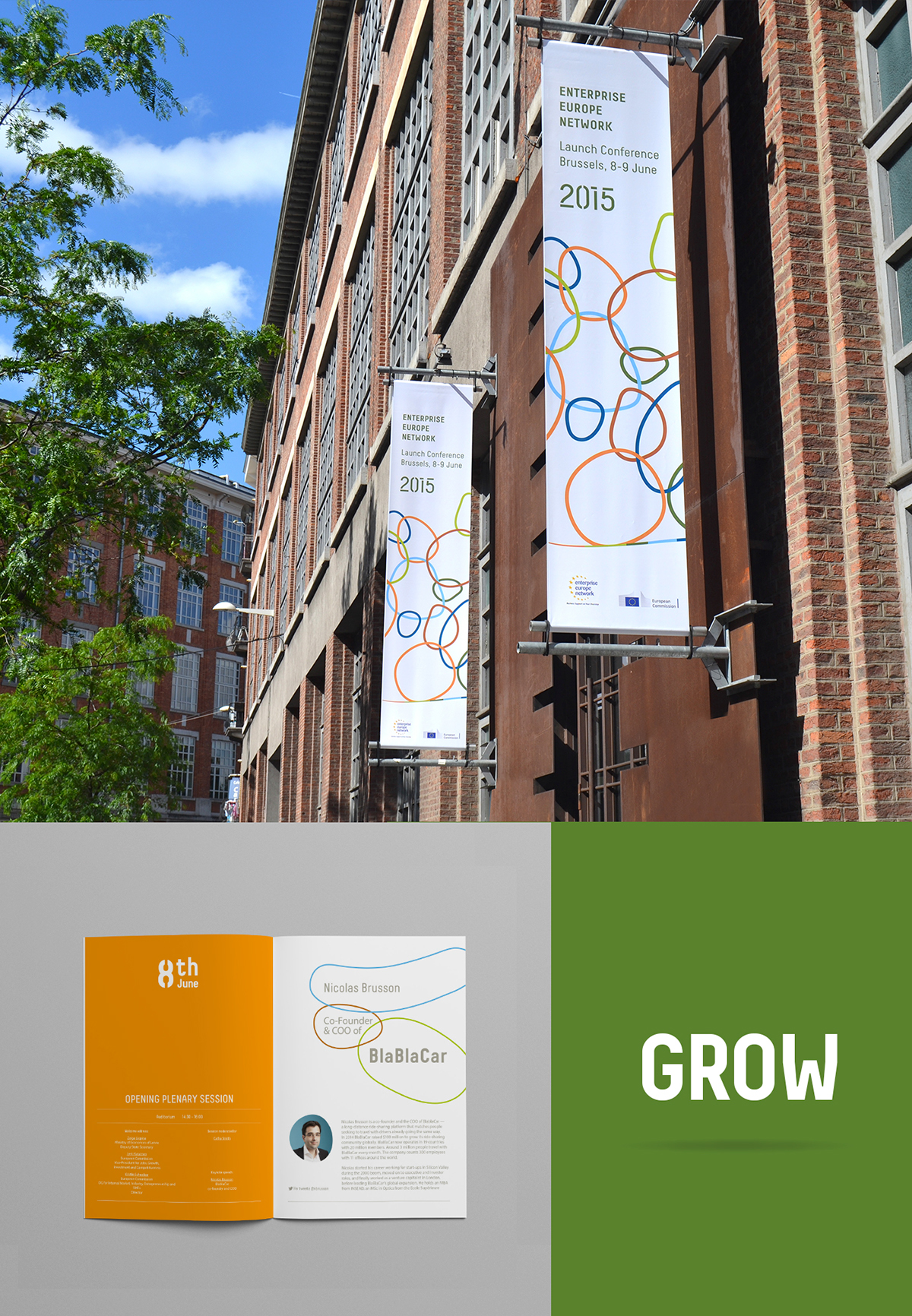 easme enterprise network grow Europe European Commission brussels The Egg Events design graphisme graphic identity