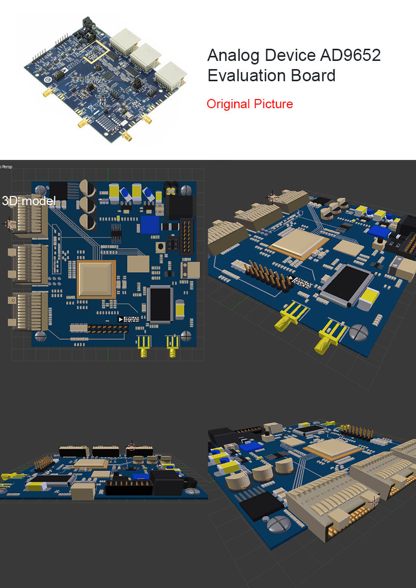 modeling 3D 3d mockup Mockup blender cinema4d Electronics Technology Arduino hardware