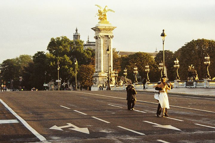 35mm Street Paris photo analog france down out