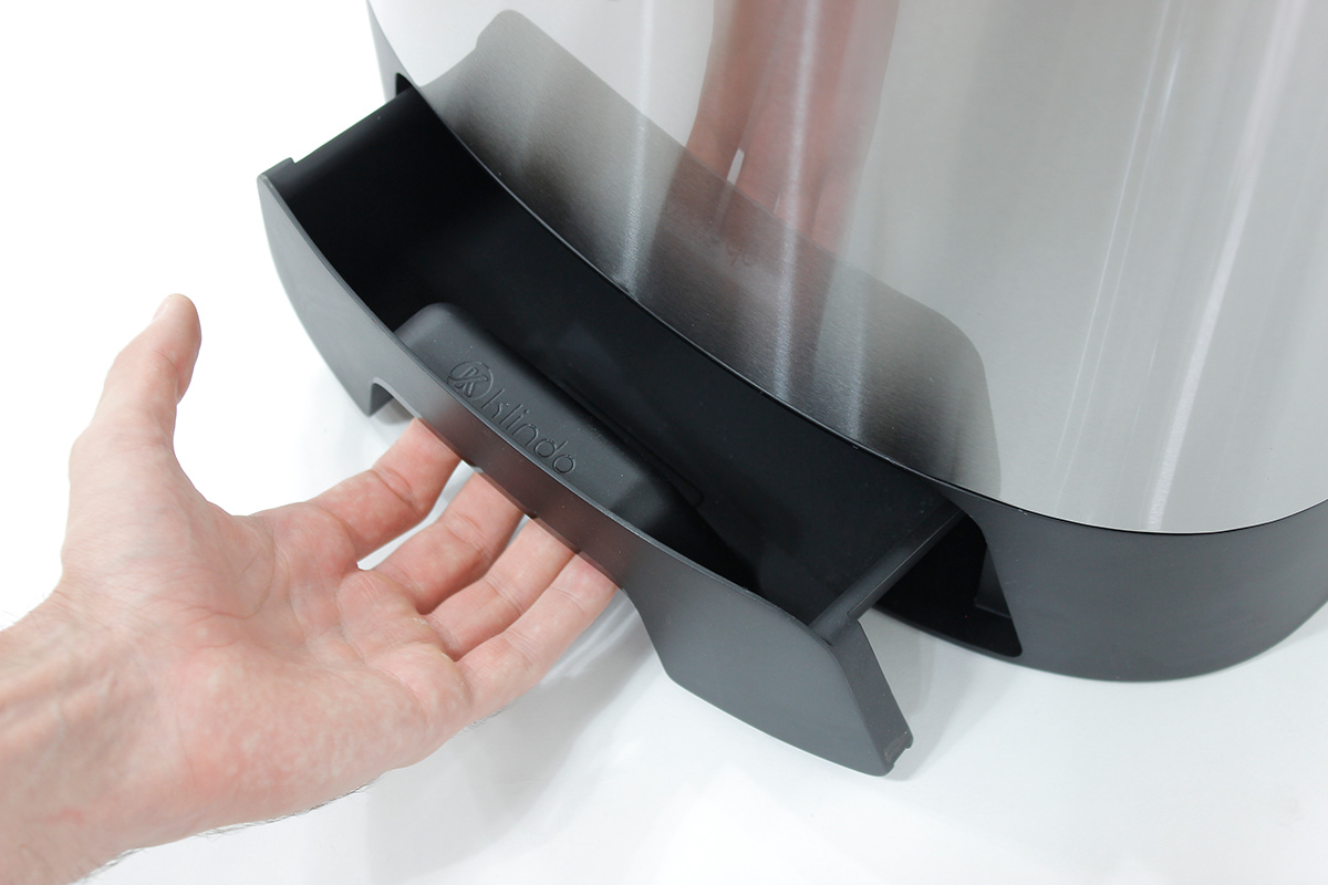 KLINDO Bin poubelle dustbin dustpan Smart integrated Broom