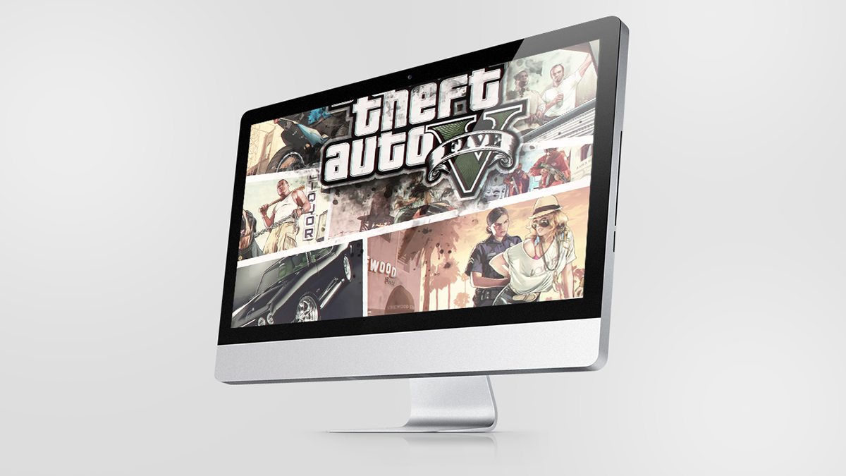 poster gta grand Theft Auto new concept gta V