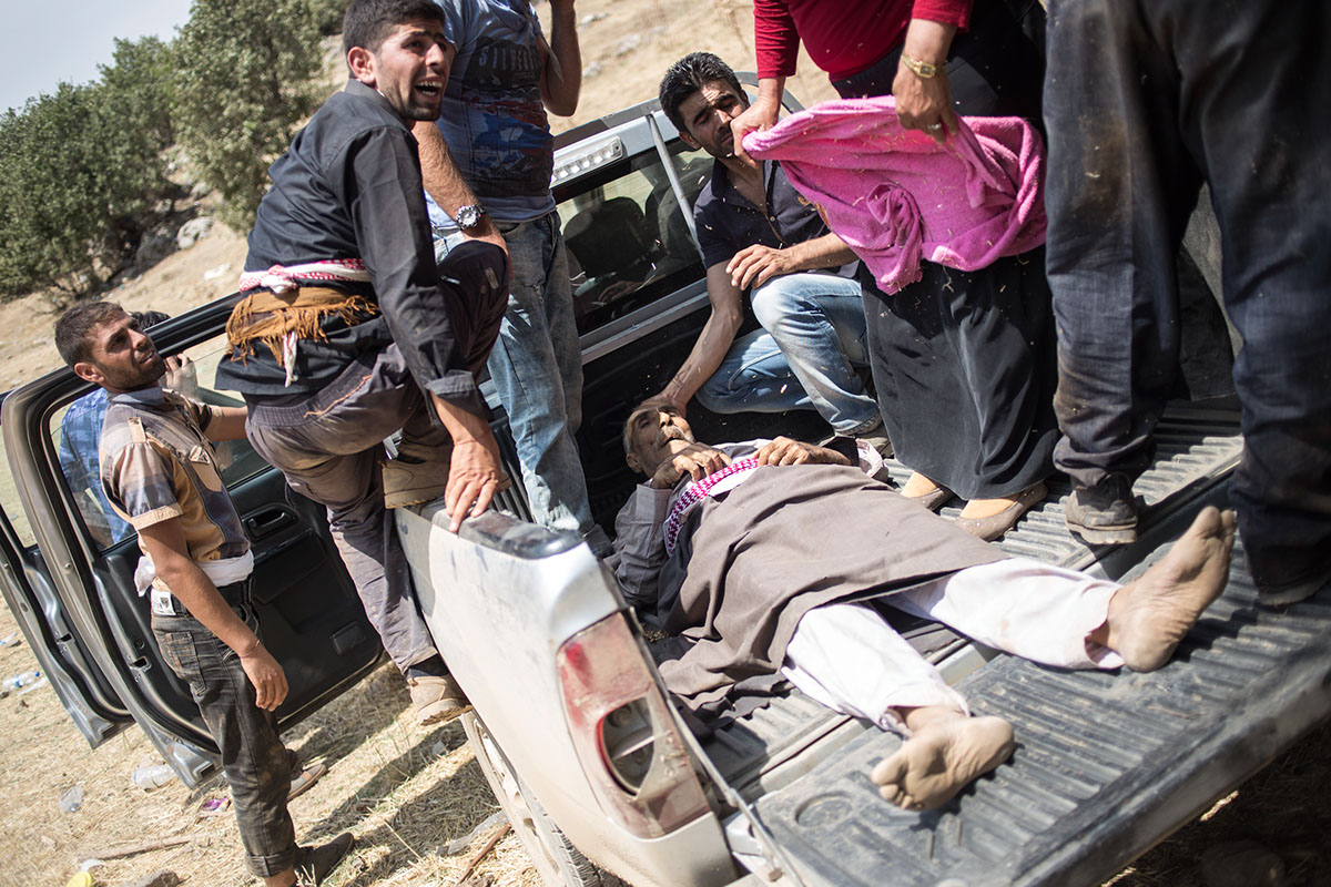 Ezidi Sürgünü Displaced Ezidi's Northern Iraq - Turkey kurtuluş arı kurtulusari ezidiler