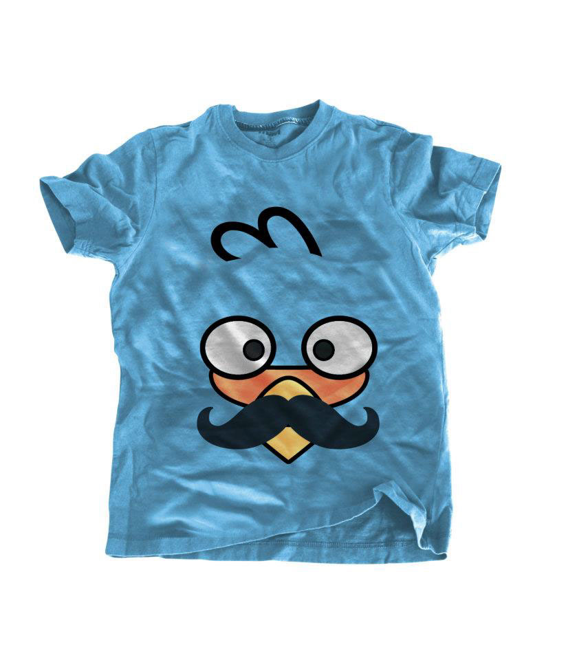 angry birds angry moustache poster birds canvas red orange blue black White green yellow texture t-shirt