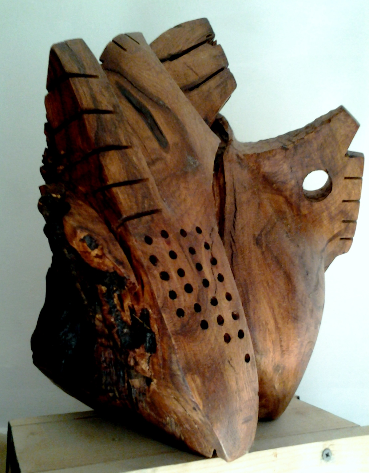 wood legno scultura marco schembri arte Ossa precolombinos
