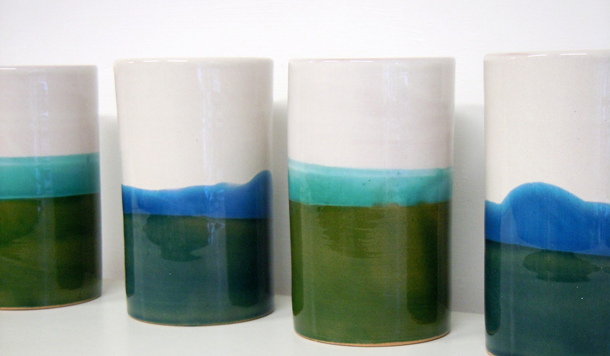 Mug  handmade handcraft made in italy Pottery ceramic ideas forniture design table