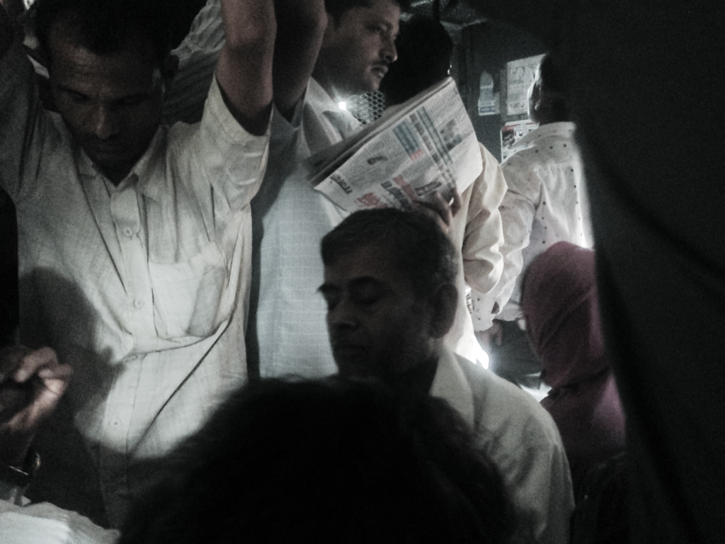 Newspaper reading in MUMBAI