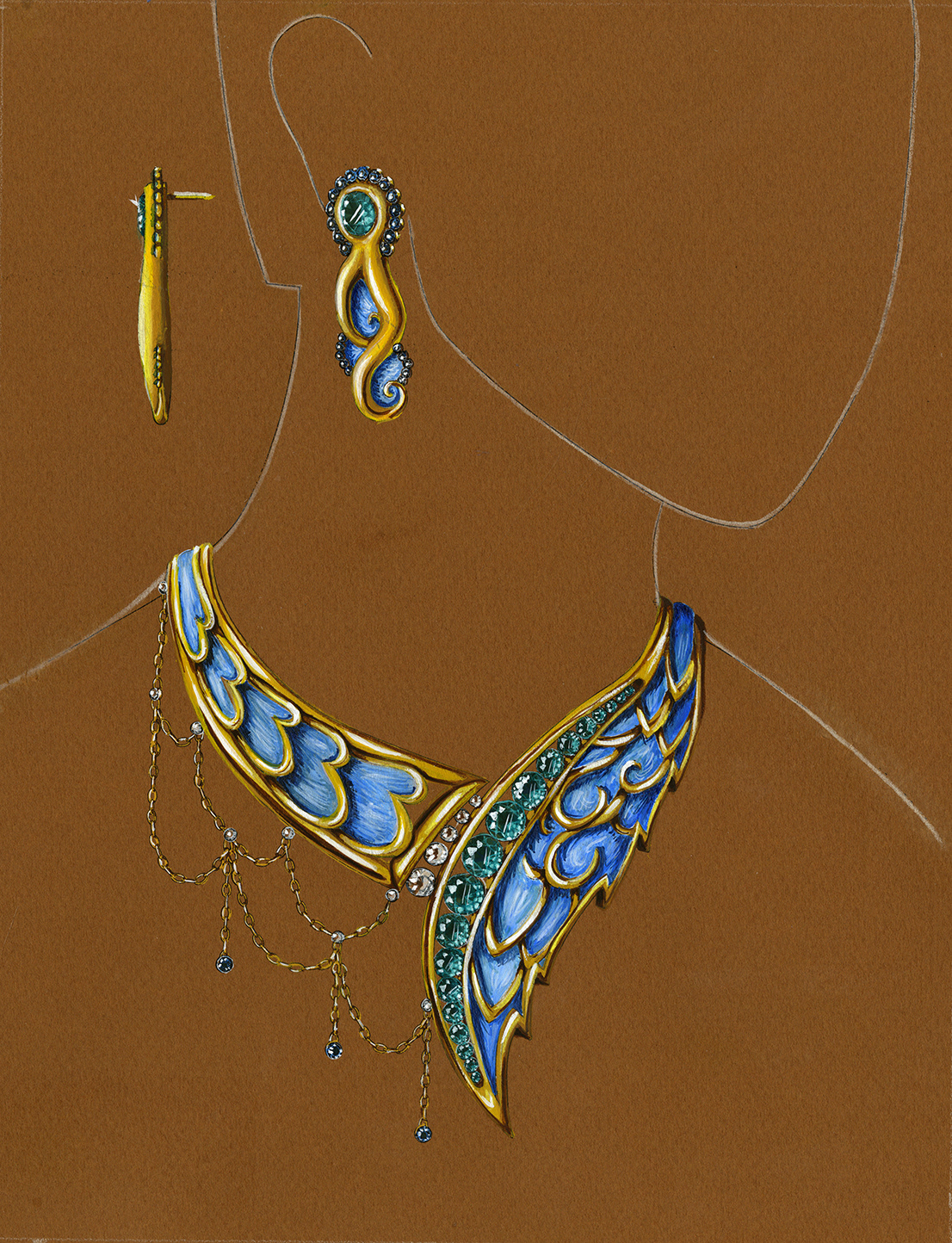 jewelry rendering design