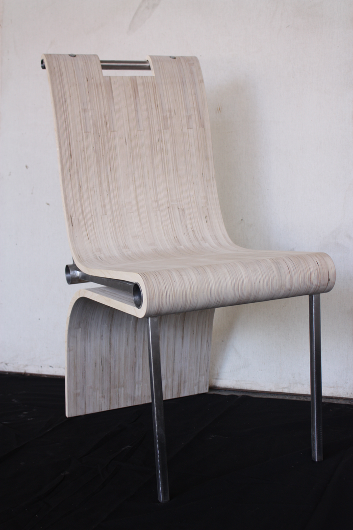 chair  plywood  steel