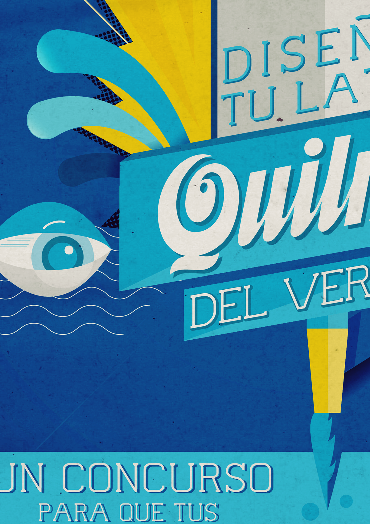 quilmes vector summer buenos aires argentina poster beer