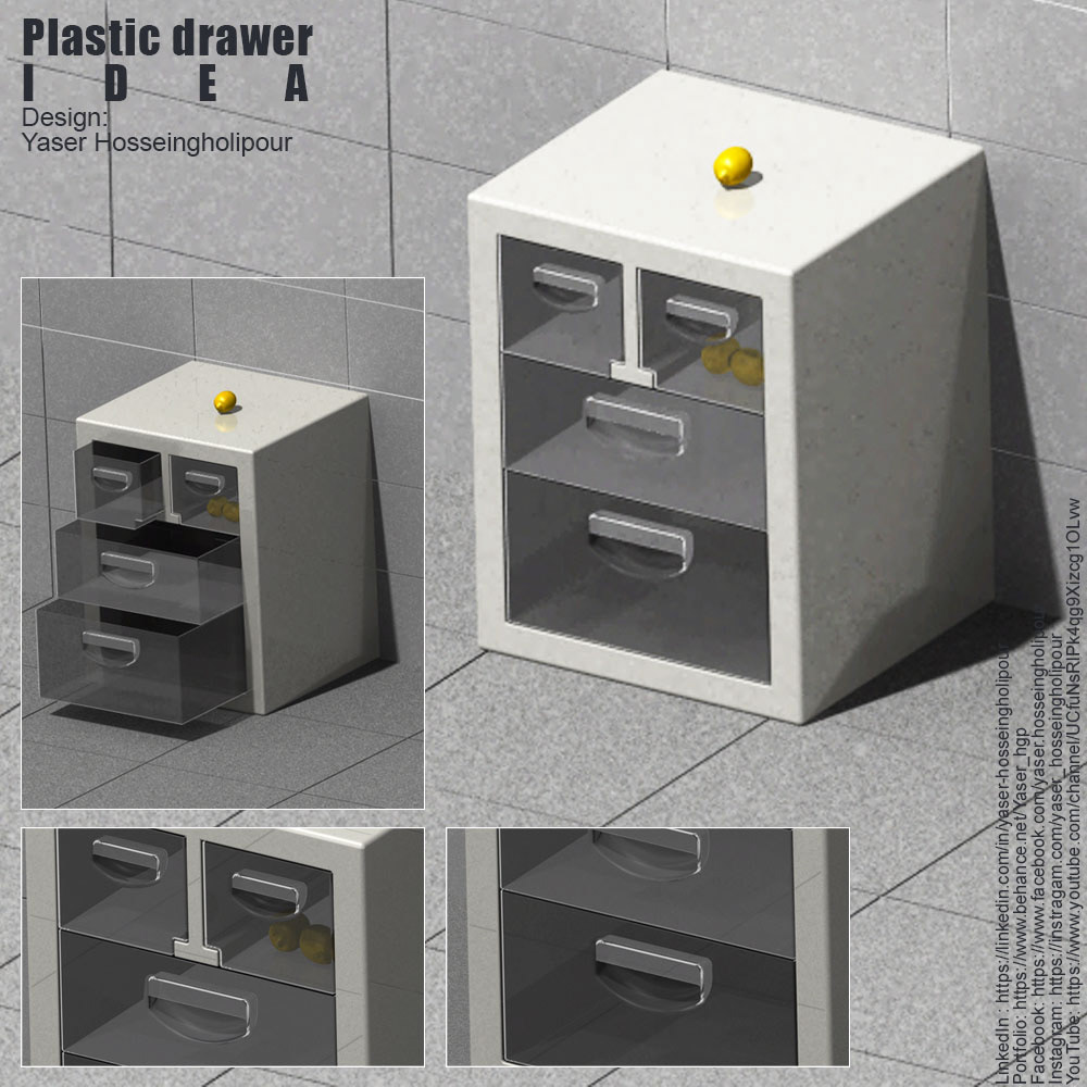 product design  design 3DEXPERIENCE idea drawer plastic industrial design  manufacturing furniture modern