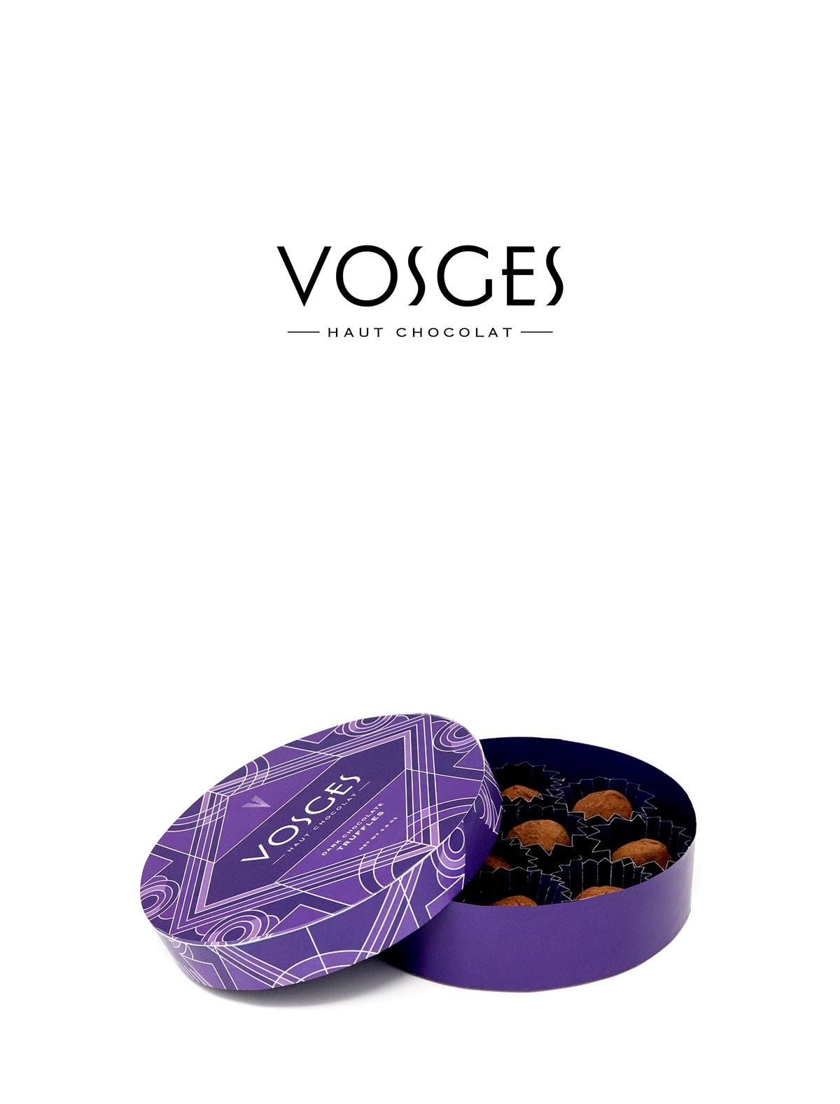 chocolate Packaging purple sva design