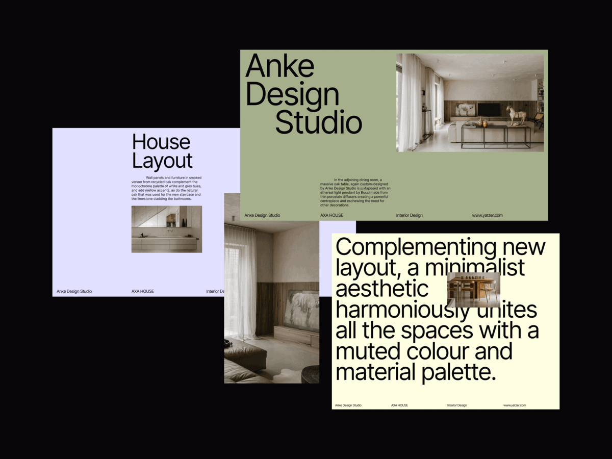 graphic design  grid Interior Layout presentation design typography   typography design visual identity Web Design  Website