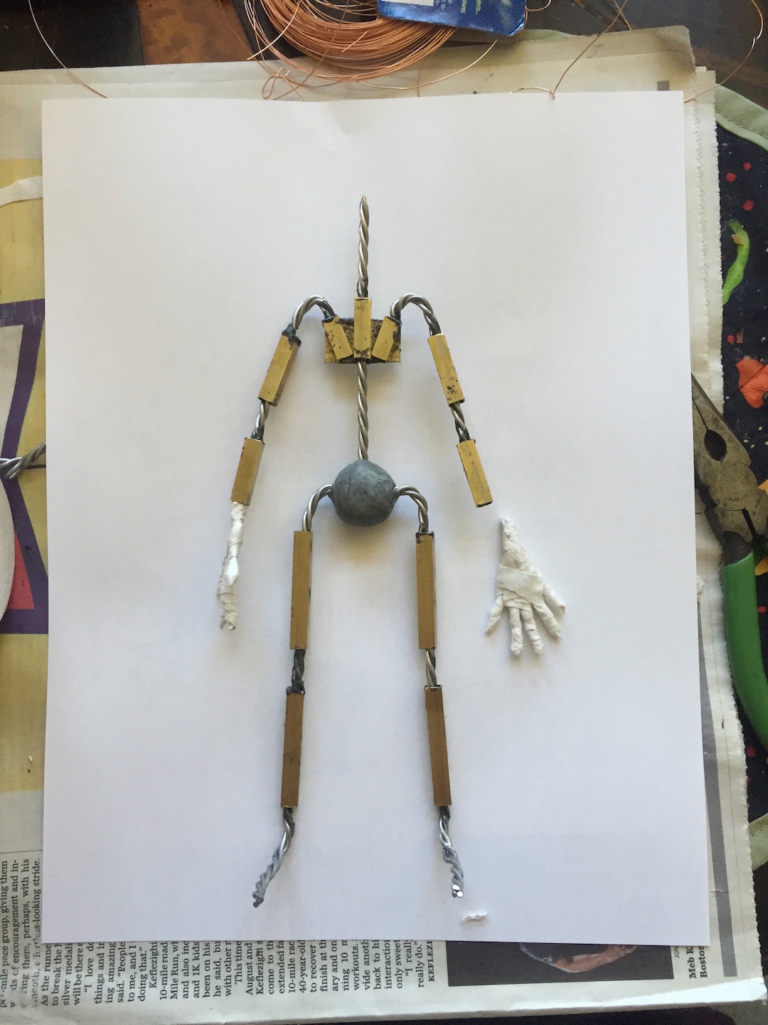 stop motion puppet doll