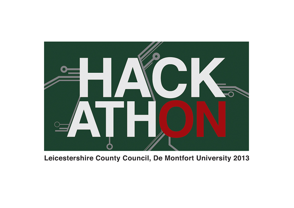 logo Event Leicester council De Montfort hackathon leicestershire