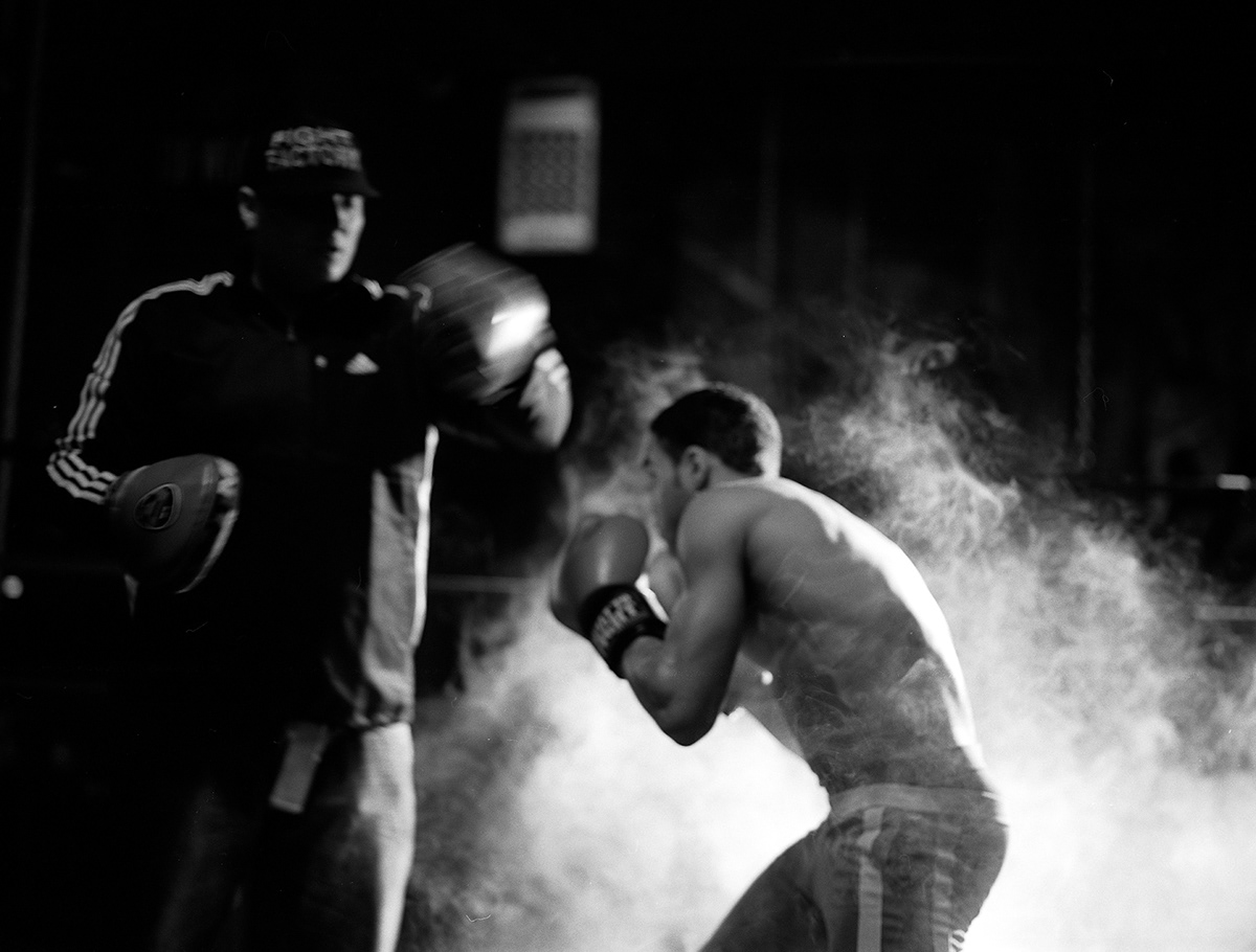 Boxing sports brad heaton columbus Mamiya rz67