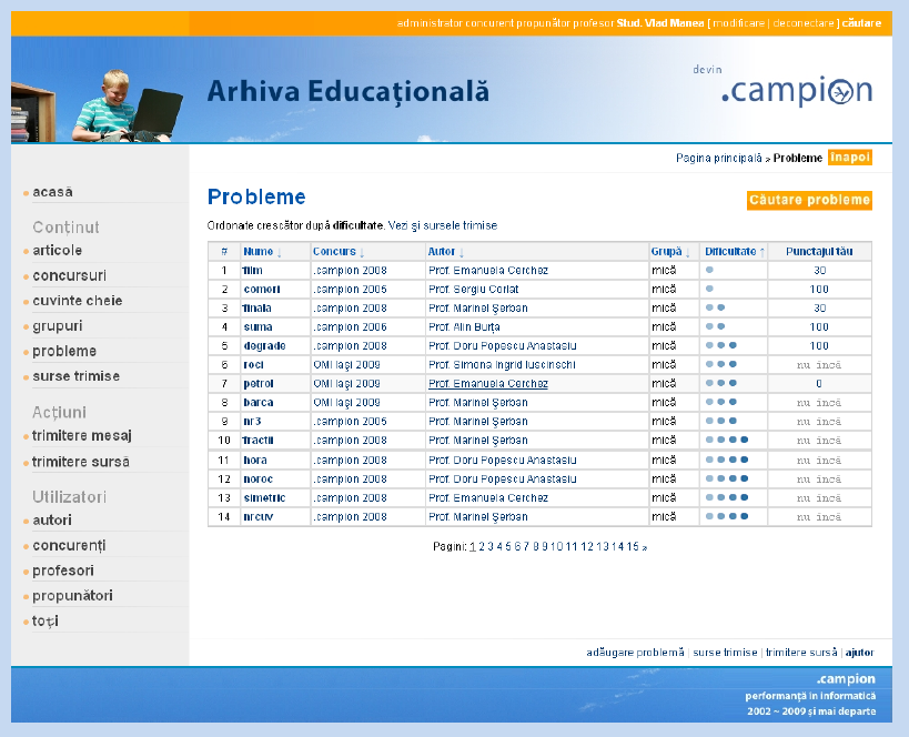 .campion educational Web Archive