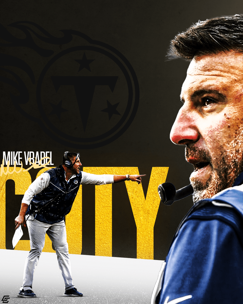 Mike Vrabel is the NFL COTY by Connor's Creations