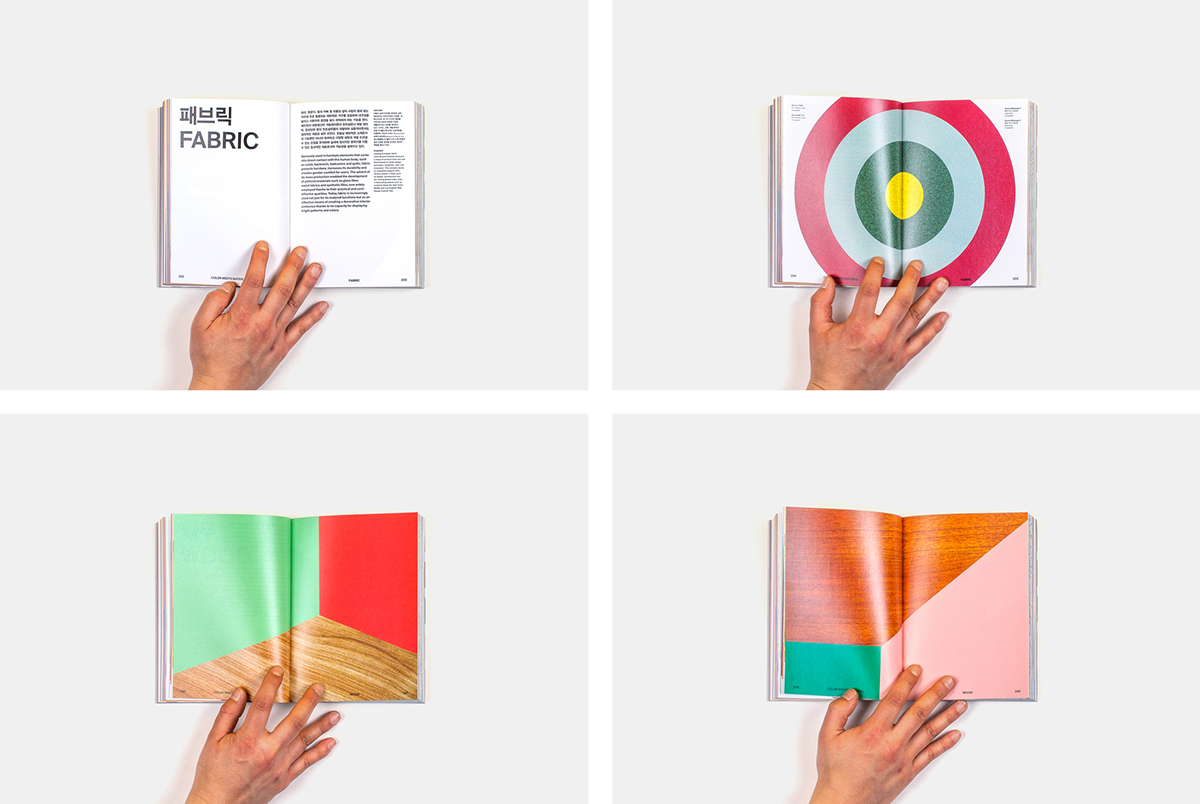 color Exhibition  graphic design Catalogue Bookdesign museum