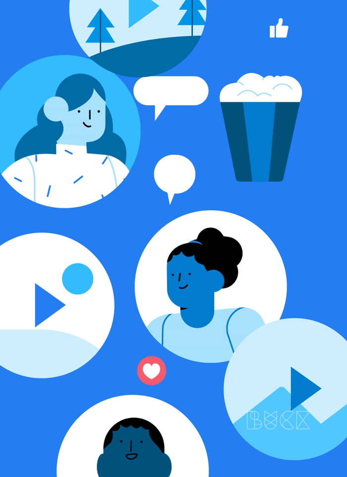 Facebook Animations on Behance