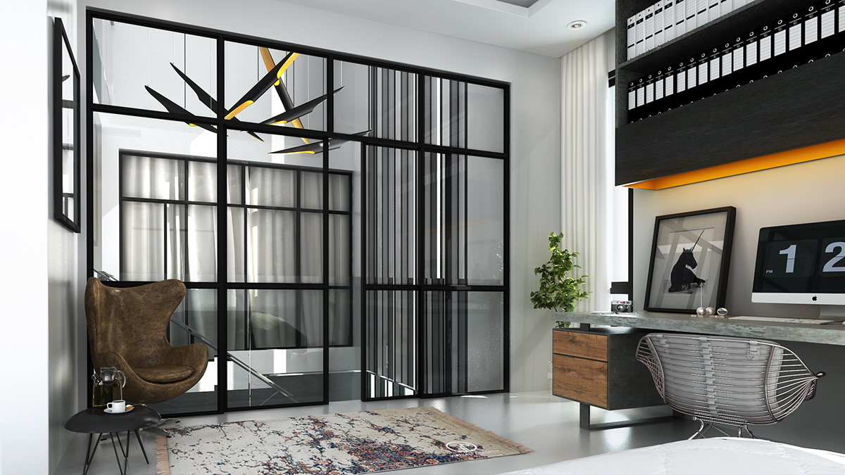 minimal contemporary design #Ps25Under25 bedroom