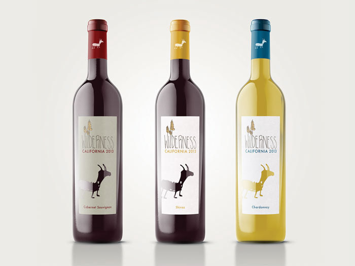 wine winery bottle design