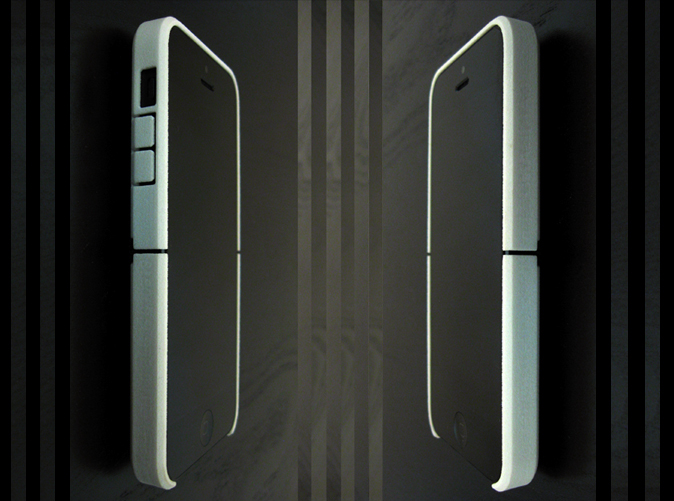 3d printing  iphone case iphone 5 WALLET david tsai plastic apple smartphone 3d print Iphone 5 case