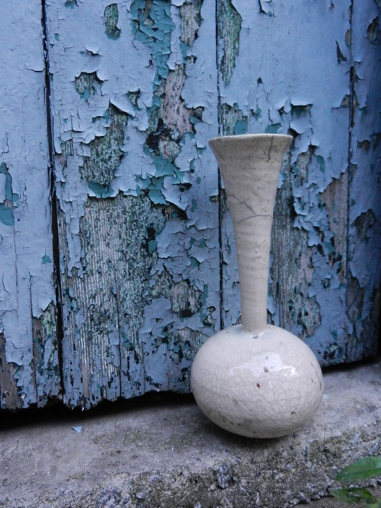 cermaic Raku None Functional Ceramic Crackle Glaze  Copper Glaze Classic Vase Vase