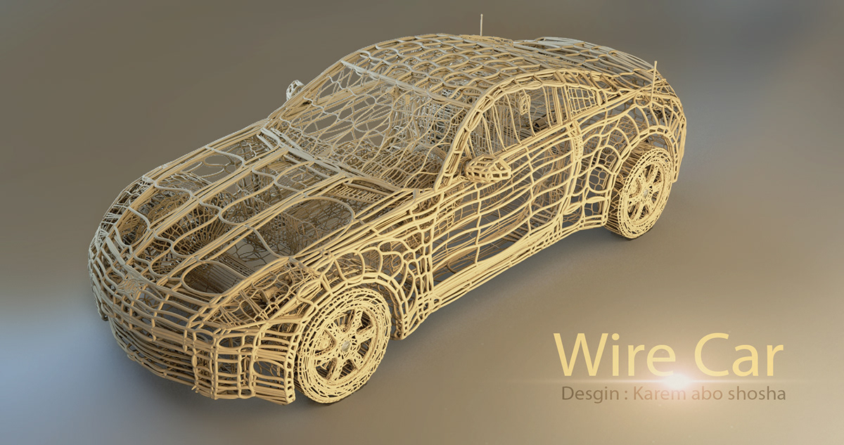 3D Cars design vray