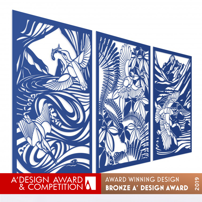 a design awards design winner New Zealand Artist Laser cut panels nz designer