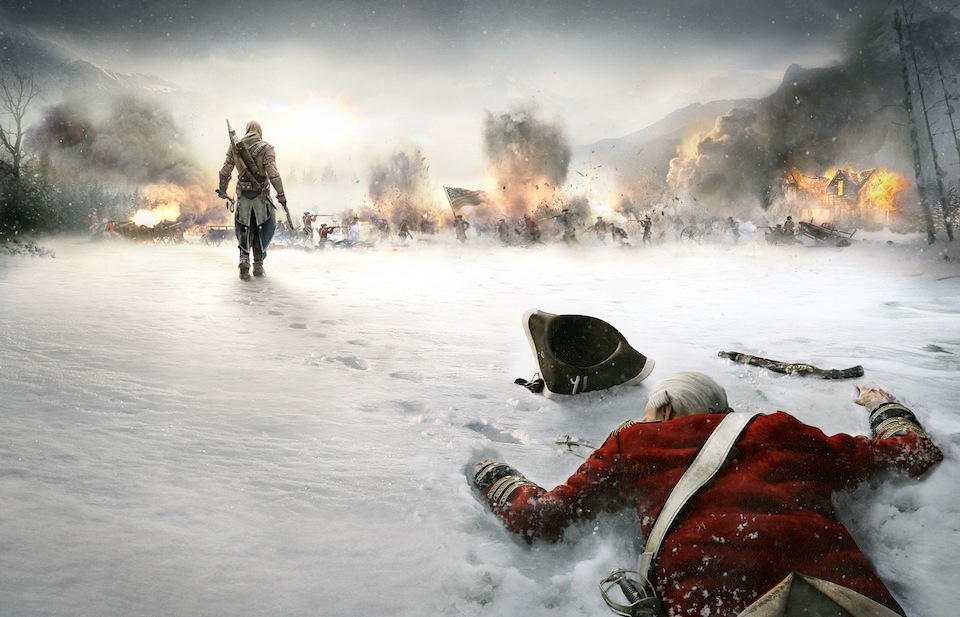 Assassin's Creed game ac3 print ad