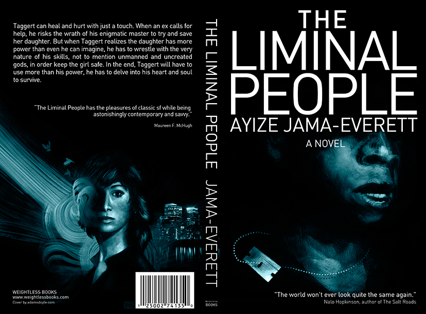 book cover jacket art fantasy literature dark liminal people story Razor crime mystery