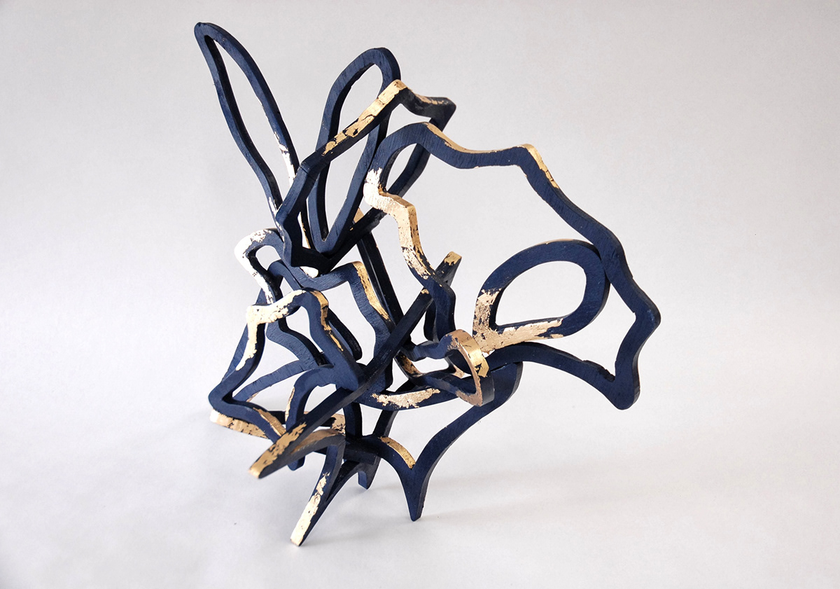 sculpture kiwi abstract organic forms balance Dynamic risd
