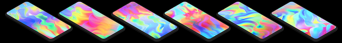 abstract background cover flow free gradient neon rainbow wallpaper wave