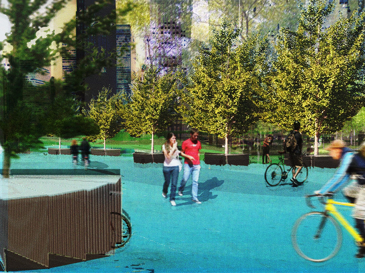new york city  bicycle Landscape Architecture  risd Urban