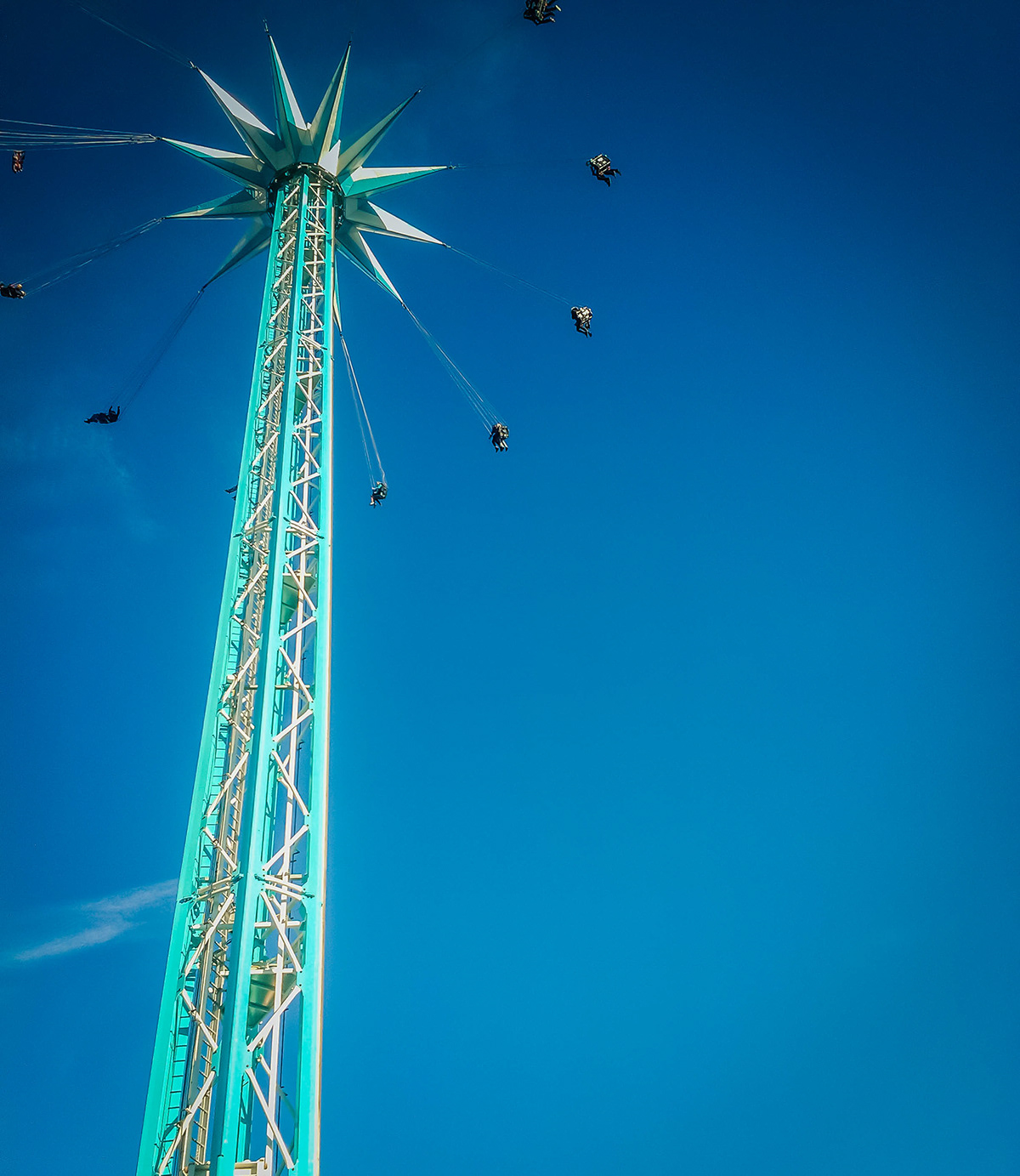 fairground Ferris Wheel London hyde park