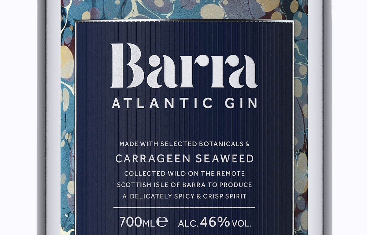 bottle design gin ILLUSTRATION  labels lettering marbling Packaging typography  